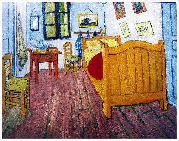 The Bedroom 1888 阿爾的臥室