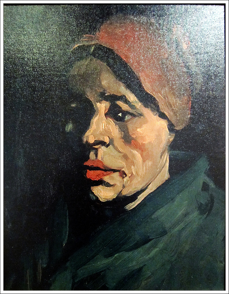 Head of a Woman 1884-1885婦女頭像