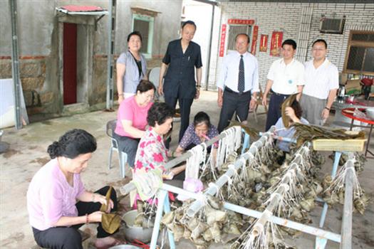 20100614走進黃厝烈嶼社區文化之旅粽香四溢