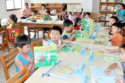 20100706烈嶼幼童注音正音班開課了