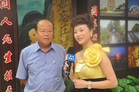 20110901-接受泉州電視台專訪洪成發向母鄉同胞發出熱情召喚